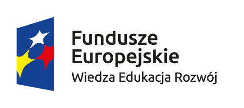 Logotypy. Fundusze Europejskie